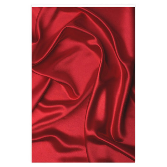 Red Velvet Wrapping Paper Elegant Christmas Gift Wrap for Luxury Holiday Presents
